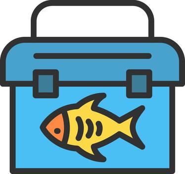 caja 3d interfaz forma vector