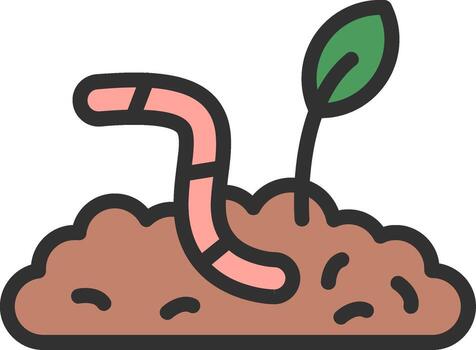 gusano mínimo ui elemento vector