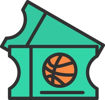 boleto mínimo Arte objeto vector