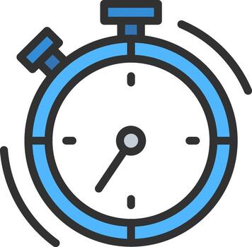 Timer Smooth App Visual vector