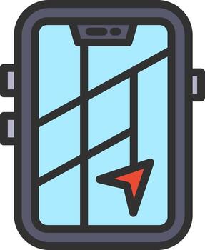 Gps Web-Based Design Element vector