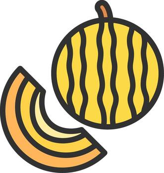 Melon Futuristic UI Mark vector