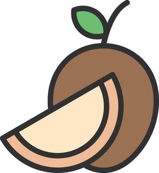 Sapodilla Futuristic UI Mark vector