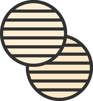 kue hueco mínimo ui elemento vector