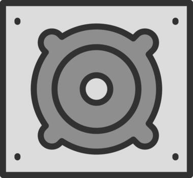 Speaker Wireframe App Design vector