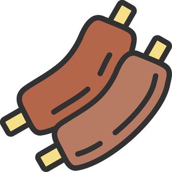 costillas mínimo ui elemento vector