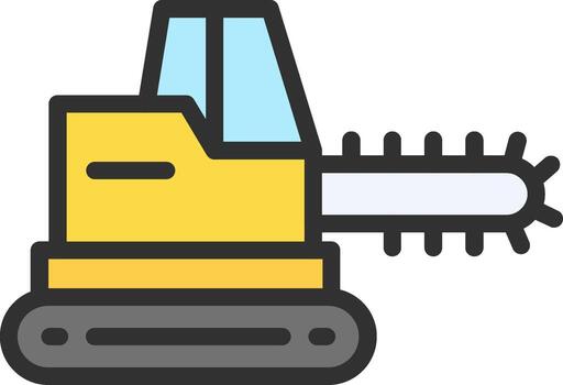 Trencher Digital Tech Element vector