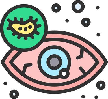 ojo mínimo ui elemento vector