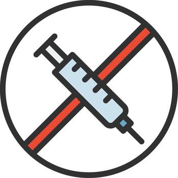 Stop Injection Clean Frame Object vector