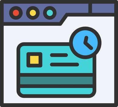 Paylater Minimal Art Object vector