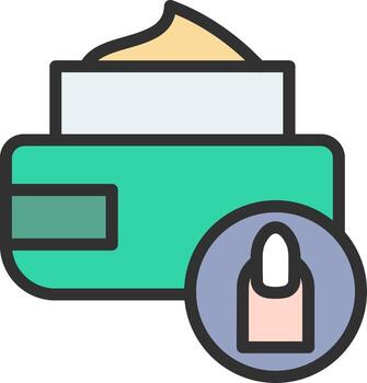 crema mínimo ui elemento vector