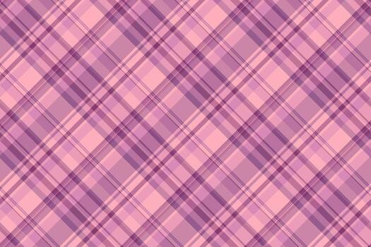 Isolation background fabric texture, selection textile tartan check. Presentation pattern plaid seamless in pink and red colors. vector