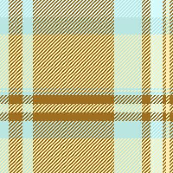 Simplicity check pattern, scotland background tartan texture. Fancy plaid textile fabric seamless in light and amber colors. vector