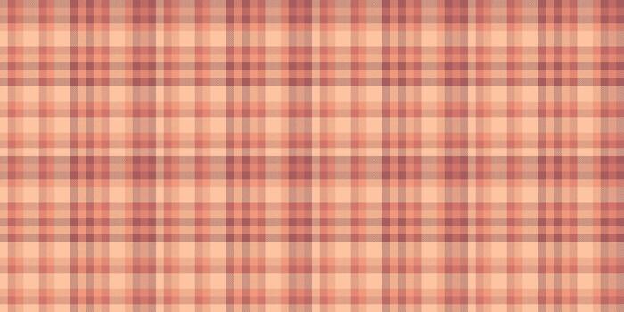 Warm plaid pattern in soft terracotta hues. Versatile design for backgrounds, textiles, or digital art projects. Evokes comfort and a rustic elegance. vector