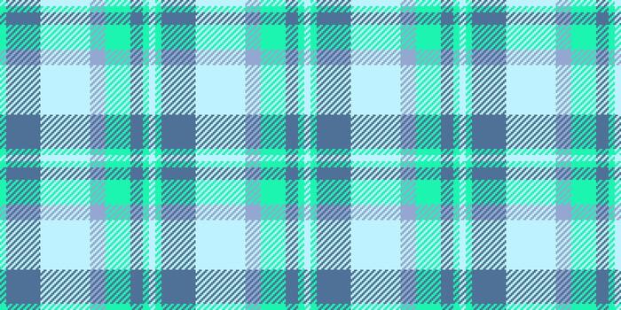 Classic checkered pattern in fresh teal, blue, and gray tones. Seamless and versatile, ideal for backgrounds, textiles, and modern design projects. vector
