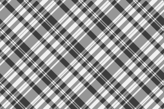 Monochrome plaid pattern. A versatile, geometric design for backgrounds, textiles, or graphic elements. Classic and timeless for modern or traditional projects. vector
