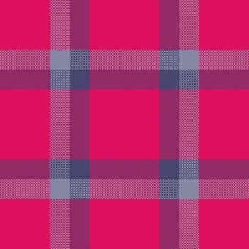 Repetition background seamless, classy textile pattern tartan. 70s check texture plaid fabric in ruby and pastel colors. vector