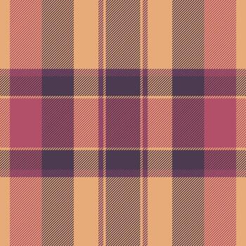 Classic tartan pattern in warm tones. A versatile and cozy design perfect for backgrounds, textiles, or seasonal projects. Retro, yet timeless style. vector