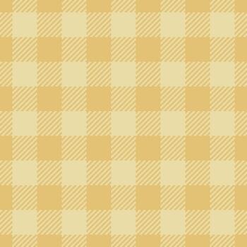 Warm checkered pattern in soft gold tones. Ideal for backgrounds, textiles, or graphic design projects evoking comfort, nostalgia, or rustic charm. vector