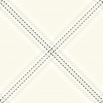 Classic background texture , art tartan seamless fabric. Effect check plaid pattern textile in sea shell and snow colors. vector