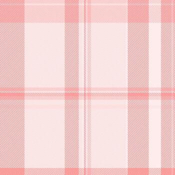 Tidy seamless fabric pattern, design check tartan background. 1960s plaid textile texture in light and white colors. vector