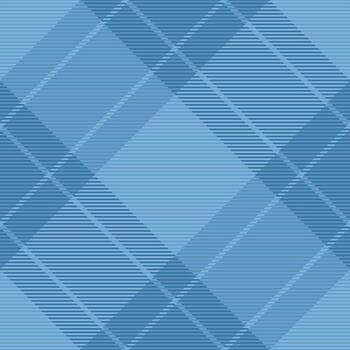 30s background textile tartan, warp seamless texture. Bold fabric pattern check plaid in cyan color. vector