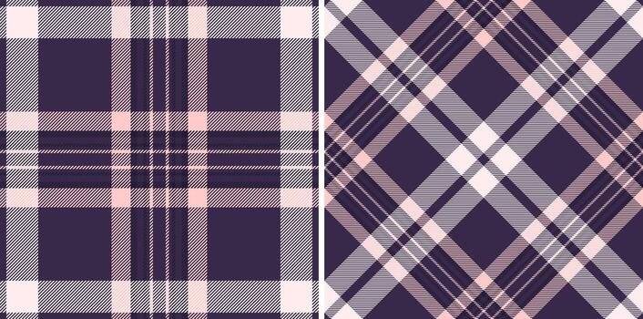 modelo tartán de cheque textil textura con un antecedentes tartán sin costura tela. conjunto en novedad colores. Manteles diseño ideas vector