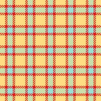 Seamless tartan pattern with intersecting lines in warm and cool tones. Ideal for backgrounds, textiles, or adding a classic touch to your designs. vector