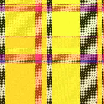 Geometry texture check, pajamas seamless background plaid. Dining room tartan textile pattern fabric in lime and shiny gold colors. vector