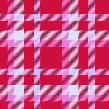 repitiendo textura tartán, impresión sin costura tartán textil. sencillo tela antecedentes cheque modelo en ligero y rojo colores. vector