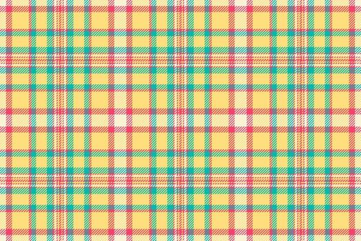 Purchase plaid check seamless, suite texture textile . Multicultural pattern background fabric tartan in yellow and red colors. vector