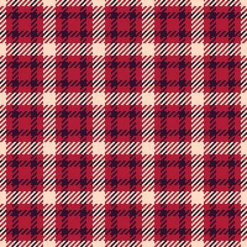 Warm plaid pattern. Ideal for festive backgrounds, textile designs, wrapping paper. Adds cozy, classic, and rustic charm to any project. vector