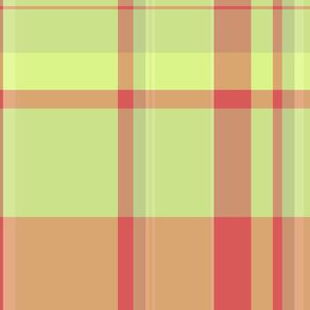 escaso textil textura fondo, selección modelo tela tartán. camisa sin costura tartán cheque en Lima y naranja colores. vector