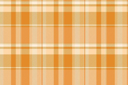actuación textil textura, único tartán tartán controlar. monitor modelo antecedentes tela sin costura en naranja y arenoso marrón colores. vector