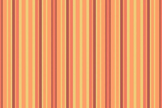 Warm, inviting striped pattern with shades of orange and yellow. Versatile background for textile design, wallpaper, or graphic projects. A classic look, subtly textured. vector