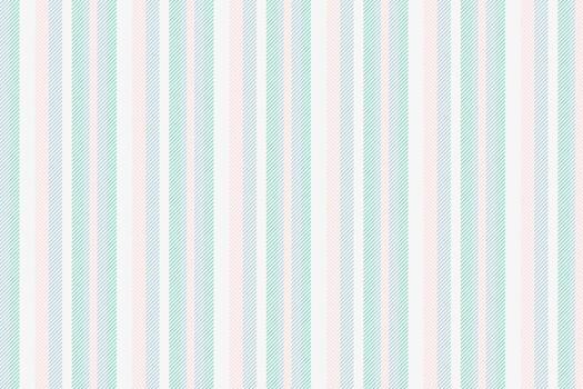 Single fabric seamless stripe, colour pattern background vertical. Carpet textile lines texture in white and light colors. vector