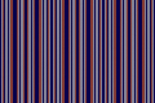 Fit vertical texture, royal fabric lines textile. Vanel background seamless pattern stripe in indigo and old lace colors. vector