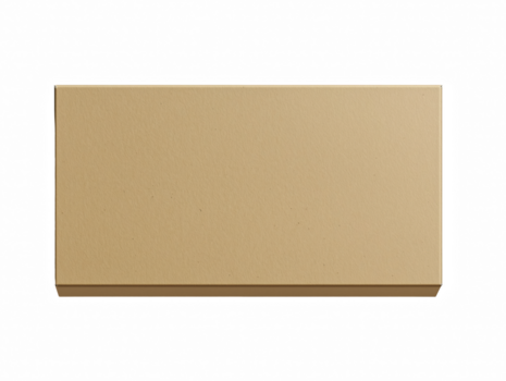 pianura rettangolare cartone scatola superiore Visualizza isolato su trasparente sfondo png