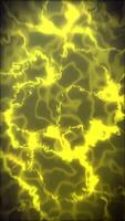 Portrait Yellow Electricity Effect Animation, Overlay - Black Screen, Anime FX, Lightning Thunder Boom Electrical Animation, Computer Graphic Infinite Loop illusion hallucinations video