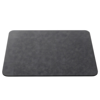 texturizado rectangular estera con redondeado rincones y oscuro gris resumen modelo png