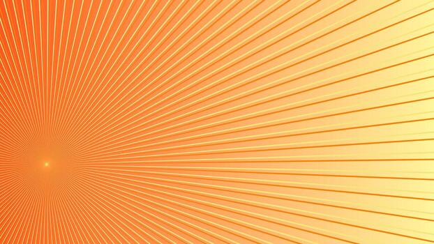 Orange yellow diagonal light rays background with dynamic gradient pattern vector