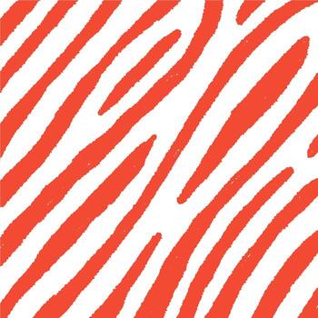 Wavy Zebra Lines Pattern vector