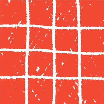 Red Grid Square Background vector