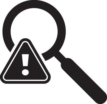 Risk Identification Icon vector