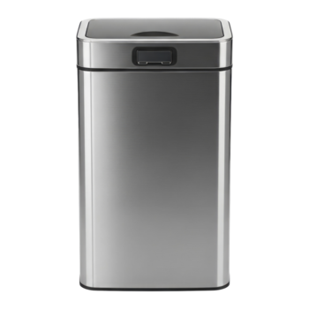 automatico sensore spazzatura bidone per inteligente casa elettrodomestici, tagliare fuori, ritaglio sentiero, isolato su un' trasparente sfondo. png