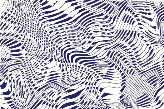 A complex, abstract pattern featuring interwoven vector