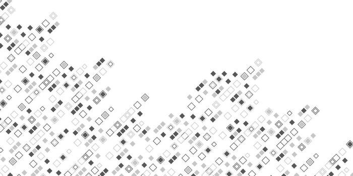 Pixel technological background. Abstract white background. Squares. vector