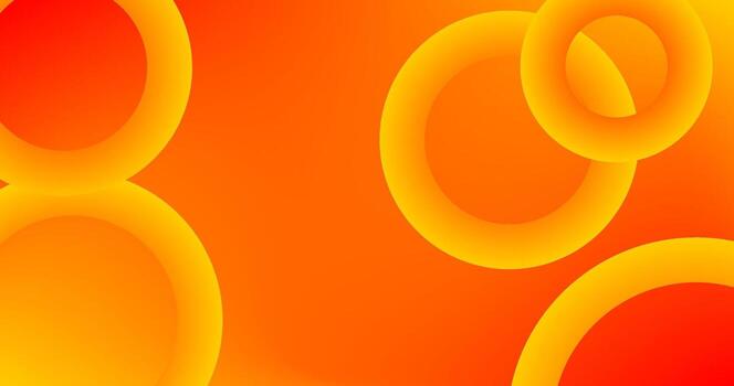 Abstract background with Orange Yellow Ring for Copy Space and graphic design vector