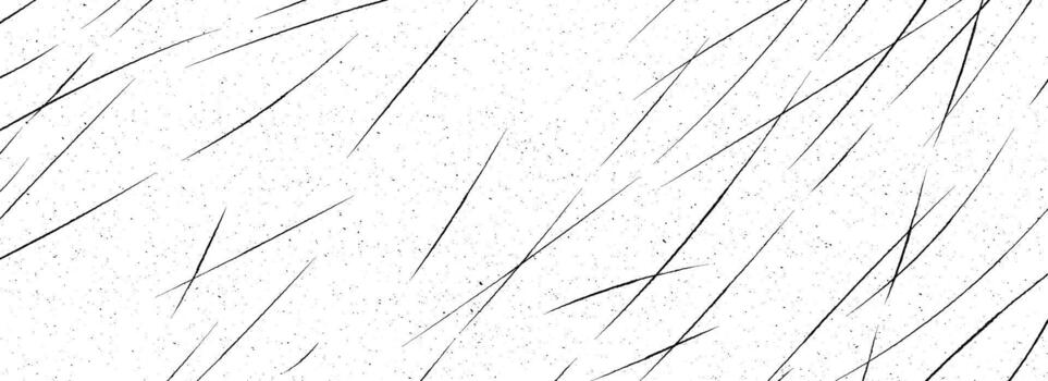 Scratched overlay texture. Old grainy photo filter background with particles, fibers and flecks. Dusty damaged scratch film backdrop. Weathered rough distressed wallpaper. Grunge gritty surface vector