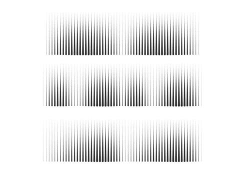 Halftone gradient Dotted gradient pattern stock illustration vector